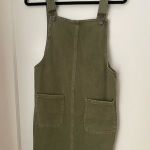 FOREVER 21 army green, minidress jumper, size S